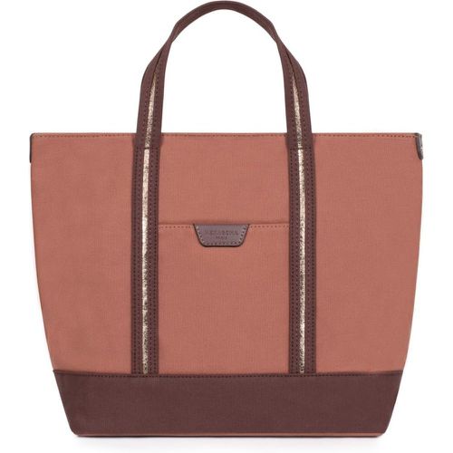 Sac cabas porté main A4 Cuir KAYA en toile Elsie - Hexagona - Modalova