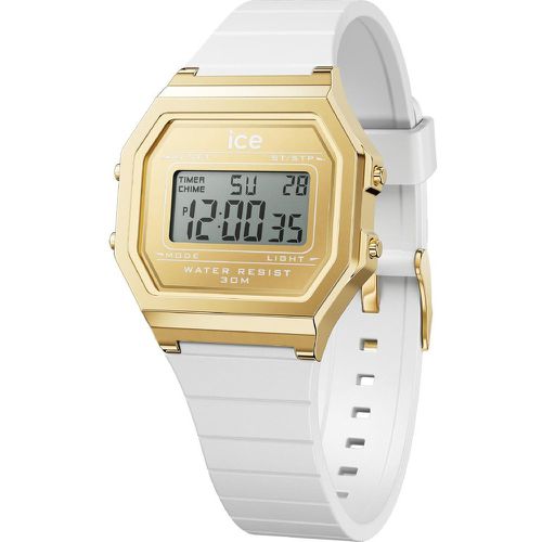 Montre ICE digit retro - White gold - Small - 022049 - Ice-Watch - Modalova