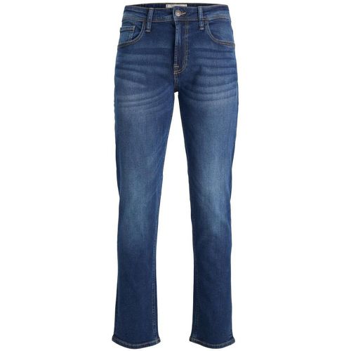 Jean Slim Fit Marine en coton - jack & jones - Modalova