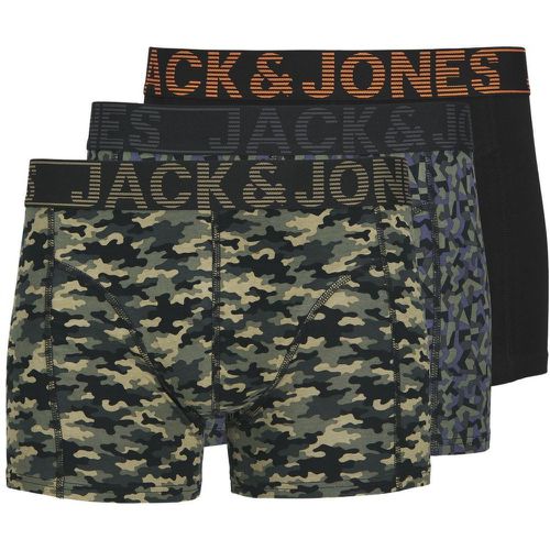 Lot de 3 shorties en Coton Noir Win - jack & jones - Modalova