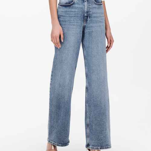 Jean Flare ONLJUICY - Bleu en coton Vivi - Only - Modalova