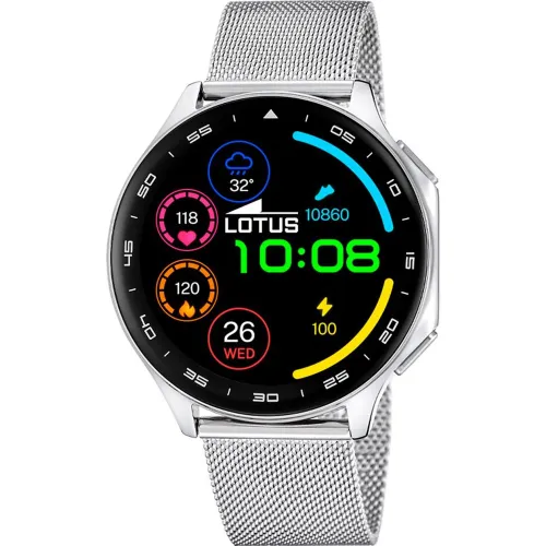 Montre connectée Smartwatch - L50050-1 Bracelet Acier - Lotus - Modalova