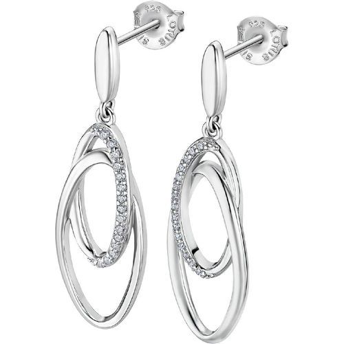 Boucles oreilles Glam - LP3489-4-1 Argent 925/1000 - Lotus Silver - Modalova