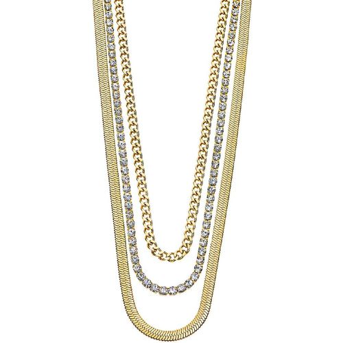 Collier Urban Woman - LS2342-1-2 Acier - Lotus Style Bijoux - Modalova