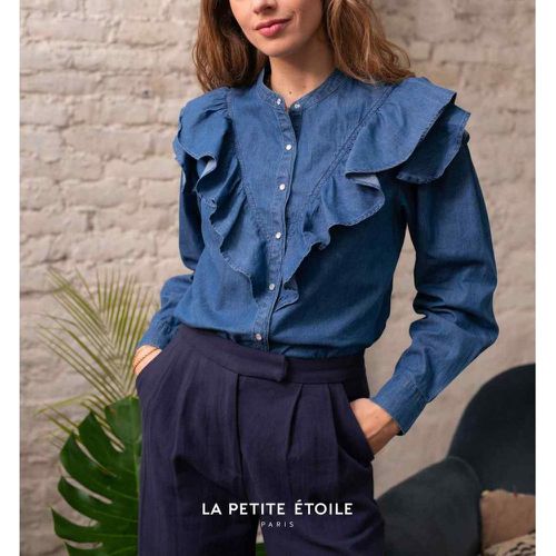 Blouse Somuia bleu en coton - La Petite Etoile - Modalova