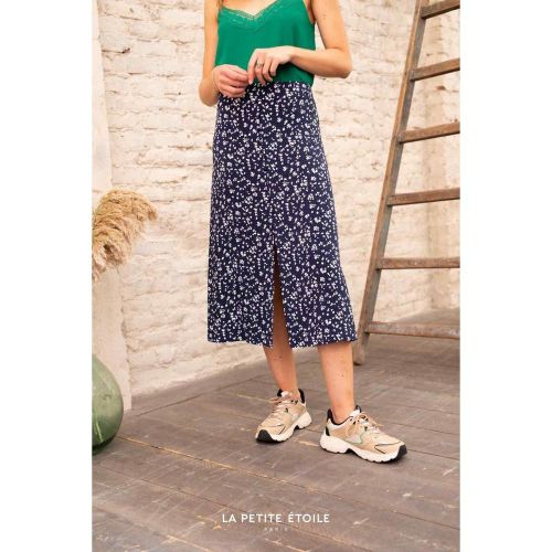 Jupe Midi Dimora en viscose - La Petite Etoile - Modalova