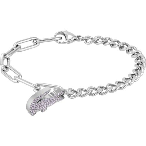 Bracelet Crocodile - 2040554 Acier - Lacoste - Modalova