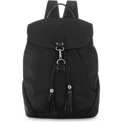 Sac à dos à rabat avec fermoir collection Basic - Lancaster Maroquinerie - Modalova