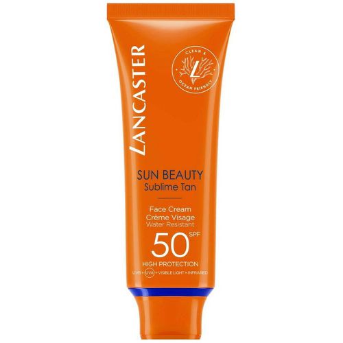 Crème Visage Confort Bronzage Lumineux Spf50 - Sun Beauty - Lancaster Solaires - Modalova