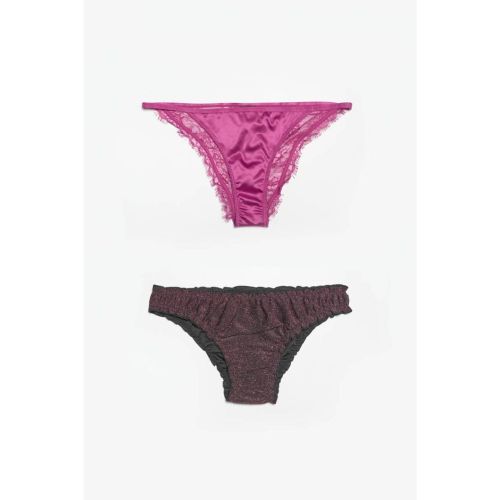 Lot de 2 culottes Liebe fuchsia Pey - Le Temps des Cerises - Modalova