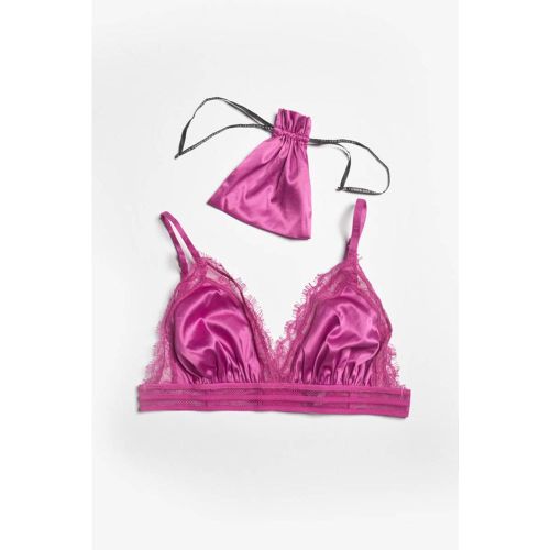 Soutien-gorge triangle Aurore fuchsia - Le Temps des Cerises - Modalova