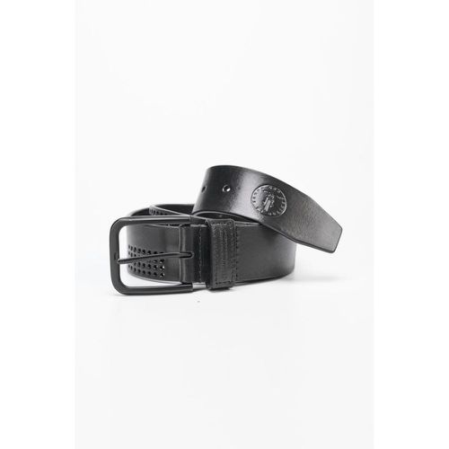 Ceinture en cuir CAPRO noir Greg - Le Temps des Cerises - Modalova