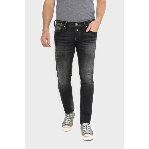 Jeans ajusté 600/17, longueur 34 en coton - Le Temps des Cerises - Modalova