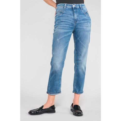Jeans loose, large 400/60 girlfriend taille haute, 7/8ème Queen - Le Temps des Cerises - Modalova