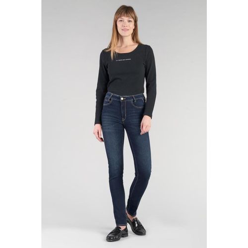 Jeans push-up slim taille haute PULP, longueur 34 en coton Bea - Le Temps des Cerises - Modalova