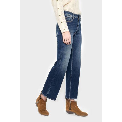 Jeans regular, droit pulp regular taille haute 7/8ème en coton - Le Temps des Cerises - Modalova