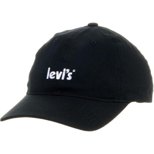 Casquette noire logotypée en coton - Levi's Accessoires - Modalova