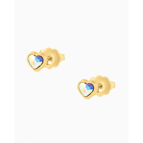 Boucles d'oreilles - A59175 Boucles d'oreilles Coeur Bleu - Les Interchangeables - Modalova