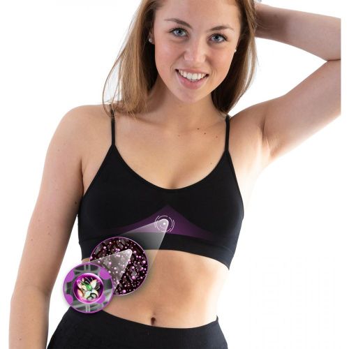 Brassière Raffermissante Confort Fines Bretelles Noire - Lytess - Modalova