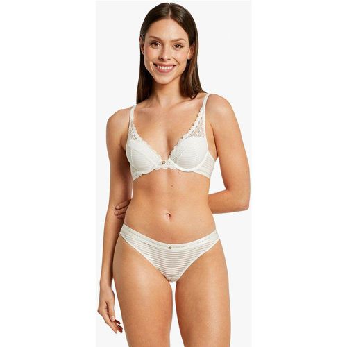 Soutien-gorge ampliforme coque moulée ivoire Lily - Morgan Lingerie - Modalova