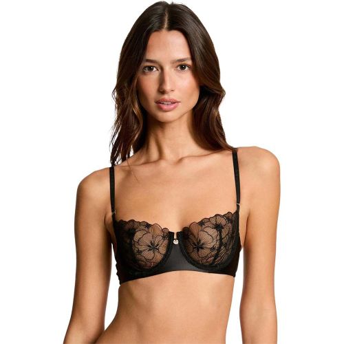Soutien-gorge armatures noir Amandine - Morgan Lingerie - Modalova