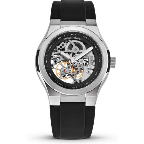 Montre MTEpsilon Skeleton Silicone Kaki - Maison Du Temps - Modalova