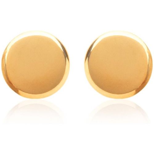 Boucles oreilles puces plaqué or Y54UV00 - Maison de la Bijouterie - Modalova
