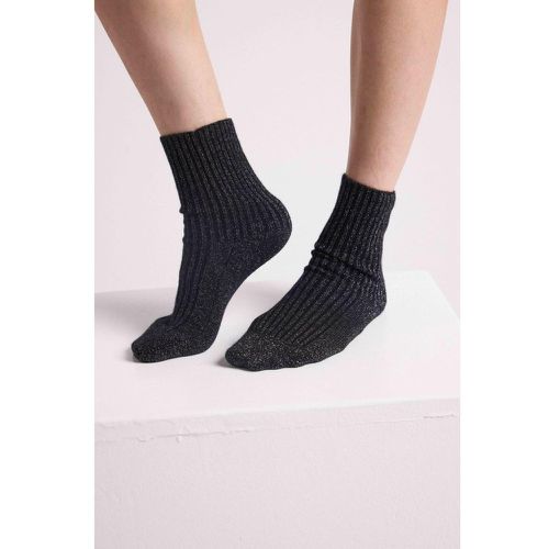 Chaussettes unisexe DORINE en cachemire lurex - Maison Héritage - Modalova