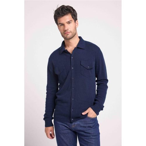 Chemise boutonnee SACHA en cachemire - Maison Héritage - Modalova