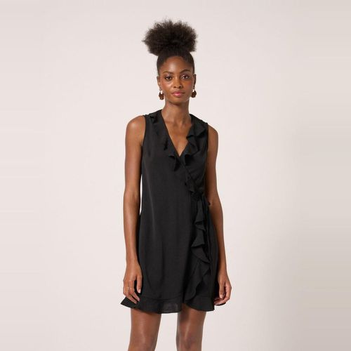 Robe courte portefeuille noir - Naf Naf - Modalova