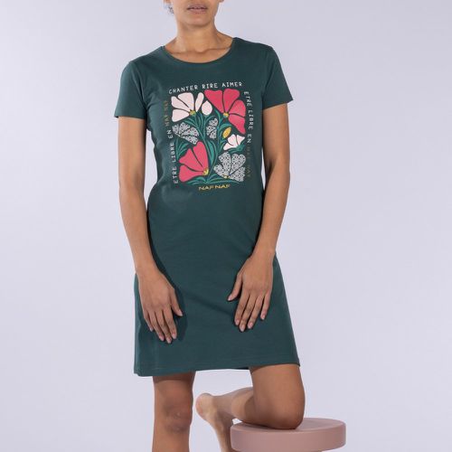 Chemise de nuit vert - Naf Naf homewear - Modalova