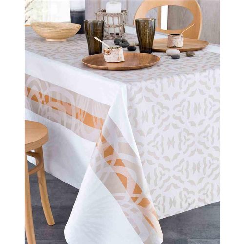 Nappe Carree Camel Anti-tache 160 x 160 cm - VALI - Nydel - Modalova