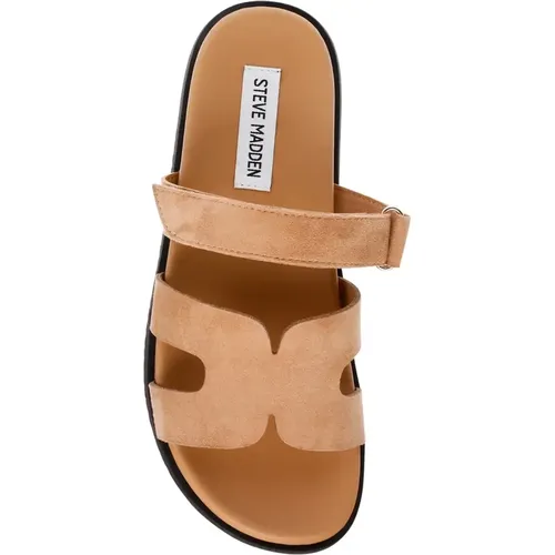 Sandales Missile suede en cuir - Steve Madden - Modalova