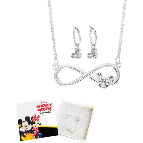 Parure collier et boucles d'oreilles - Mickey - Disney - Modalova