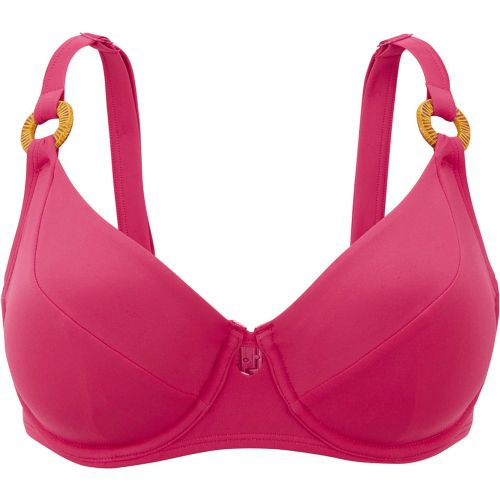 Haut de maillot de bain emboitant avec armatures - Rose - Sans Complexe Bain - Modalova