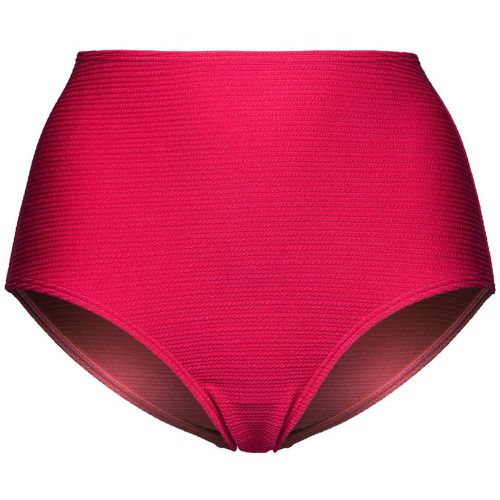 Culotte de bain taille haute rouge - Glamourous Textured - Sans Complexe Bain - Modalova