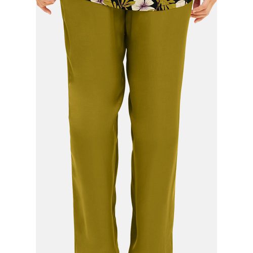 Pantalon vert en viscose - Sans Complexe - Modalova