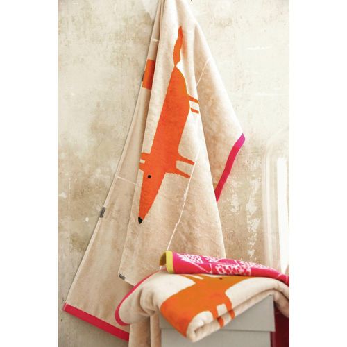 Drap de douche MR FOX SABLE - Scion Living - Modalova