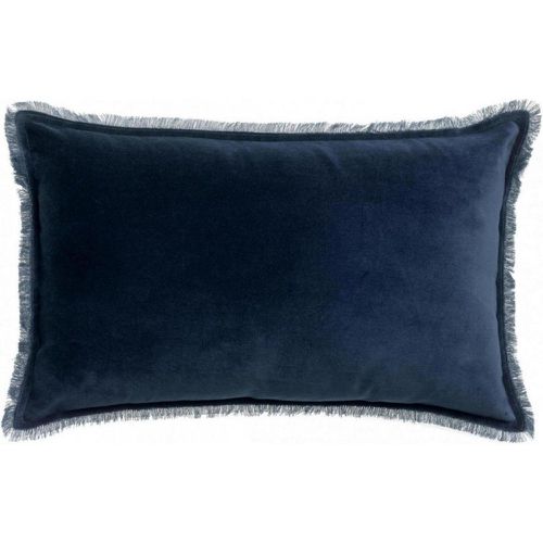 Coussin uni Fara Marine 40x65cm - 3S. x Home - Modalova