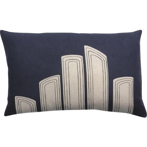 Coussin Zeff Zaha Marine 40x65cm - 3S. x Home - Modalova