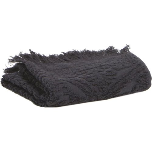 Drap de bain Zoé Carbone 100 X 180 - Maison Vivaraise - Modalova
