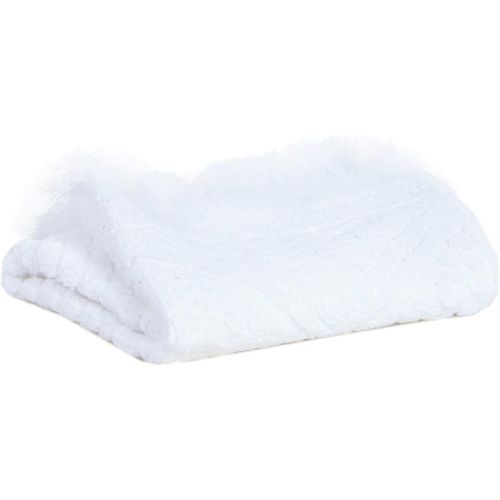 Serviette de toilette Zoé Neige 50 X 100 - Maison Vivaraise - Modalova