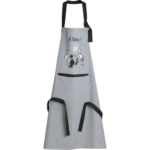 Tablier de cuisine Dubout chat horloge - Winkler - Modalova