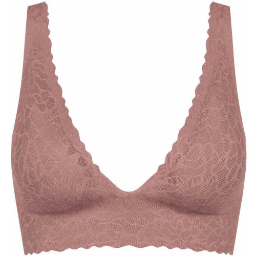 Brassière marron Zero Feel Lace 2.0 Top CACAO - Sloggi - Modalova