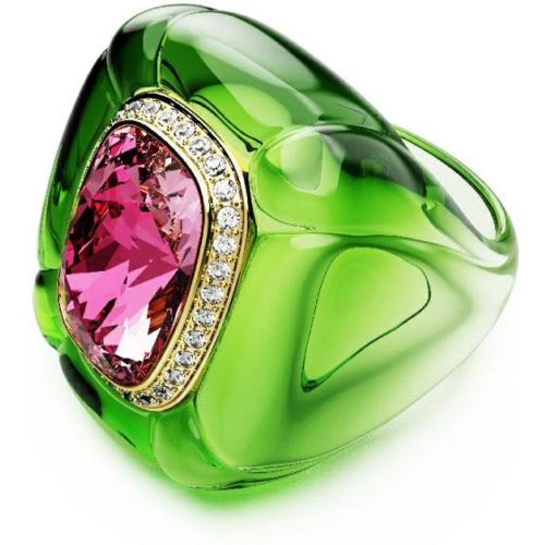 Bague Dulcis - 570996 Métal Rhodié Bleu - Swarovski - Modalova