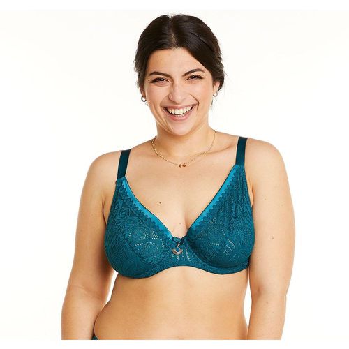 Soutien-gorge à armatures grand maintien turquoise Sarong - Pomm Poire - Modalova