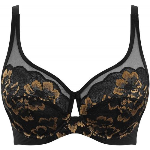 Soutien-gorge Balconnet Armatures en Tulle et Dentelle Florale - Panache - Modalova