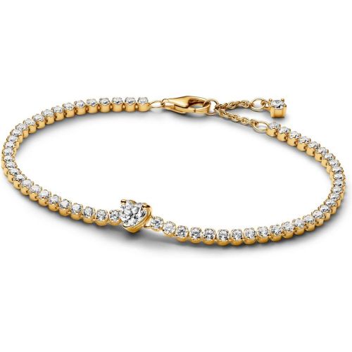 Bracelet Rivière C?ur Scintillant - Pandora - Modalova