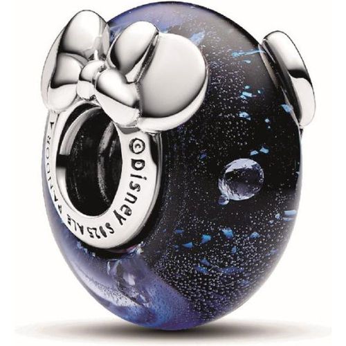 Charm Mickey et Minnie en Verre de Murano - Disney x - Pandora - Modalova