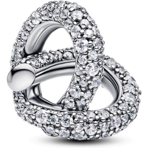 Charm C?ur N?ud de l'Infini Pavé - Pandora - Modalova